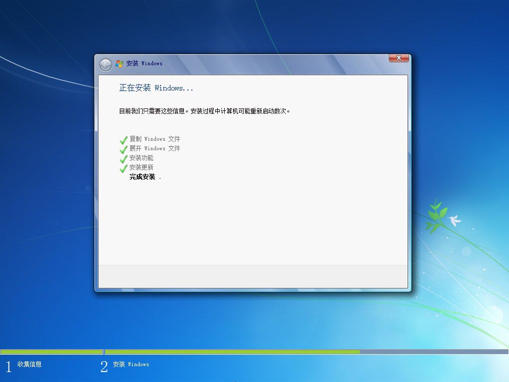 不忘初心Windows7 SP1 旗舰版64位精简版