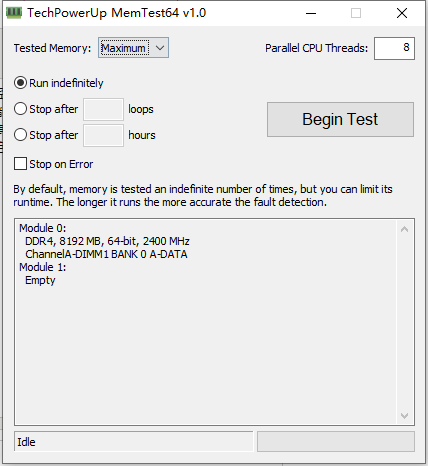 内存检测工具memtest